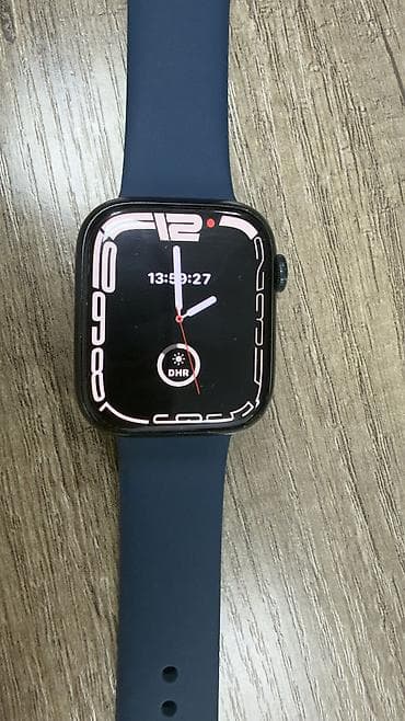 Apple Watch: Смарт‑часы Apple Watch Series 9, размер 45 мм, корпус алюминий, задняя — 6
