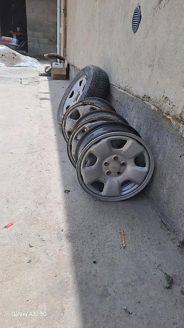 Железные Диски R 14 Kia, Комплект, отверстий - 5