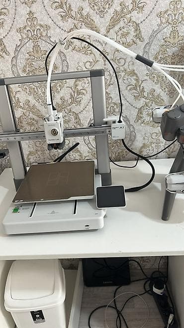 Bambu Lab A1 + внешний многоцветный модуль AMS Lite — настольный at lalafo.kg Bambu Lab A1 + внешний многоцветный модуль AMS Lite — настольный