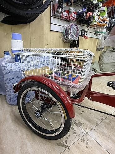 пружины мерседес 210: Городской трёхколёсный велосипед с корзинами - Формат: трёхколёсный — 4