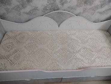 на 2 годика: Детская односпальная кровать, Для девочки, С матрасом, ДСП — 2