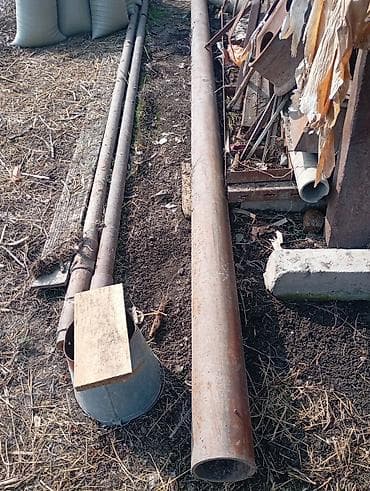 Лестницы и комплектующие: Round pipe, Сталь, Бесшовная, Без покрытия, Резка — 2