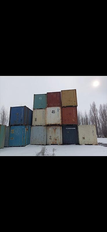 Контейнеры: Продаю 20-40-45фут контейнера, 20-40-45 тонные контейнера, есть — 3