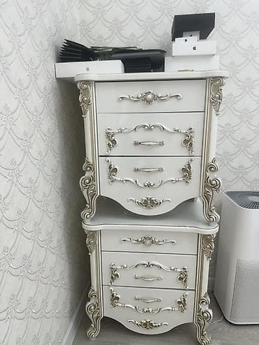 metta samurai: Спальный гарнитур, Двуспальная кровать, МДФ, цвет - Белый — 2