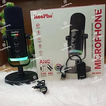 8 а: Настольный RGB-микрофон NeePho NP-M03 — современный аксессуар для — 4