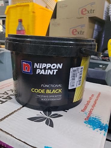 Краска для интерьеров NIPPON PAINT Functional CODE BLACK - Тип at lalafo.kg Краска для интерьеров NIPPON PAINT Functional CODE BLACK - Тип