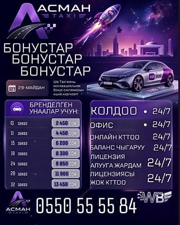 247: Требуется Водитель такси - С личным транспортом, Техподдержка, Работа по вечерам — 1