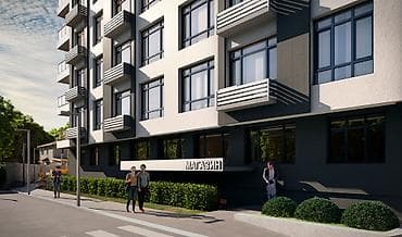 Продажа офисов 225 м², С ремонтом, Без мебели, Многоэтажное здание, Цокольный этаж этаж — 1