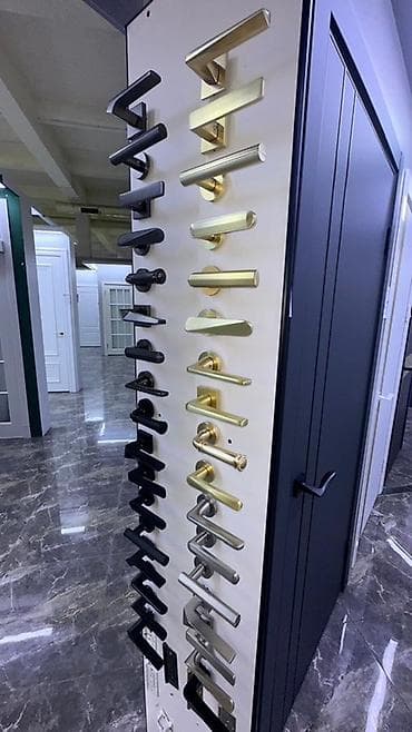 Дверная ручка, Для межкомнатных дверей, Металлические at lalafo.kg Дверная ручка, Для межкомнатных дверей, Металлические