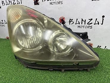1zz: Передняя правая фара Toyota 2003 г., Б/у, Оригинал, Япония — 1