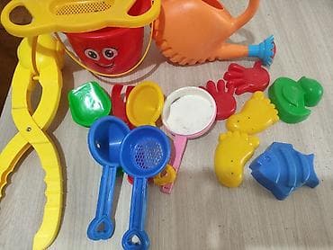 baby fox: Детские ведёрки комплект, в наличии 4 шт. Большие голубые - по 150 с — 3