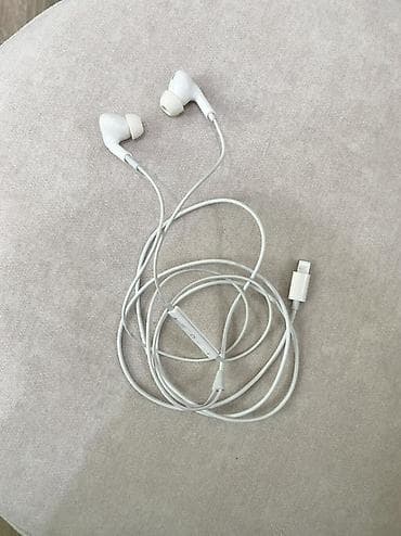 iphone за 0 руб: Проводные внутриканальные наушники с разъёмом Lightning Догово.ная — 1