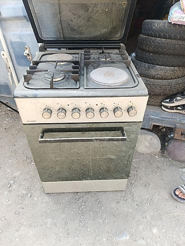 neta s: Газовая плита ZENON с электрическими конфорками и газовой духовкой и — 3