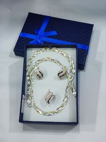 свадебные платья оптом бишкек: Набор украшений, Проба 925, Женские, Новый — 2