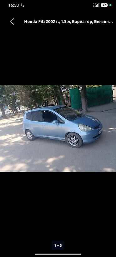 fit 2012: Honda Fit: 2002 г., 1.3 л, Вариатор, Бензин, Хэтчбэк — 2
