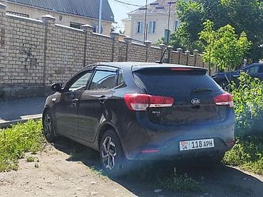 кызыл кия кыз: Kia Rio: 2017 г., 1.6 л, Автомат, Хетчбек — 1