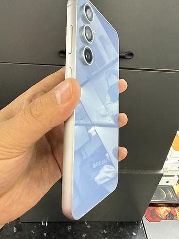 обмен на se: Samsung Galaxy S23 FE, Б/у, 256 ГБ, цвет - Голубой, 2 SIM — 2