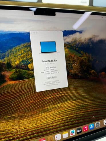 Ноутбуки: Ноутбук, Apple, более 128 ГБ ОЗУ, Apple M2, 15.4 ", Б/у, Для несложных задач — 3