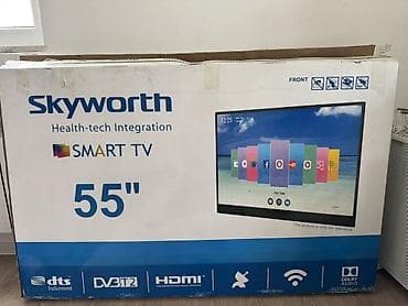 телевизоры 55: Телевизор Skyworth Smart TV почти новый пару раз использовали . - — 5