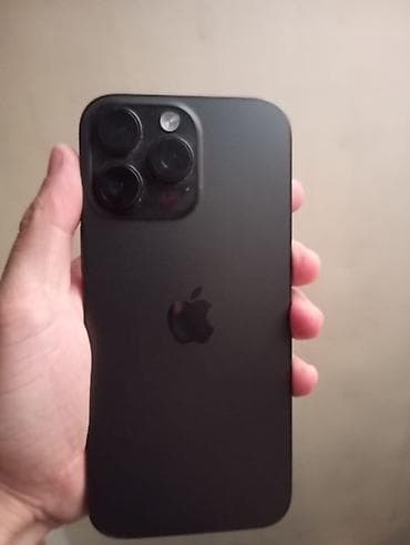 iphone 11 osh: IPhone 16 Pro Max, Б/у, 256 ГБ, Черный, Зарядное устройство, Защитное стекло, Коробка, 92 % — 1