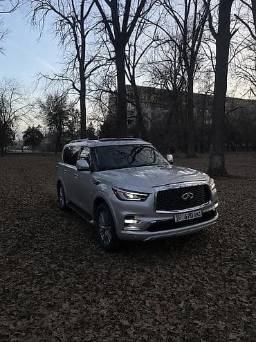 авто жаз: Infiniti QX80: 2019 г., 5.6 л, Автомат, Бензин, Жол тандабас — 2