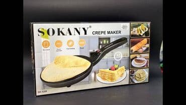 блинчик апарат: Блинница Sokany SP-5208 - это практичная и компактная электрическая — 2
