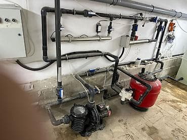 смесительный узел: Станция фильтрации и обработки воды для бассейна (полный комплект) — 1