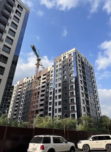 продается квартира карабалта: 2 комнаты, 66 м², Элитка, 7 этаж, ПСО (под самоотделку) — 1