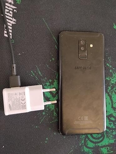 samsung a01: Samsung Galaxy A6 Plus, Б/у, цвет - Черный, 2 SIM — 2