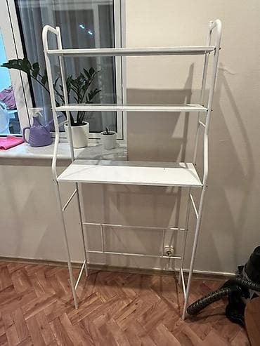 Металлический кухонный/бытовой стеллаж. - 168 х 155 см -Конструкция at lalafo.kg Металлический кухонный/бытовой стеллаж. - 168 х 155 см -Конструкция