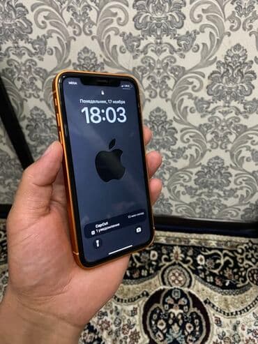 Смарт-часы: IPhone Xr, Б/у, 128 ГБ, Оранжевый, 100 % — 2