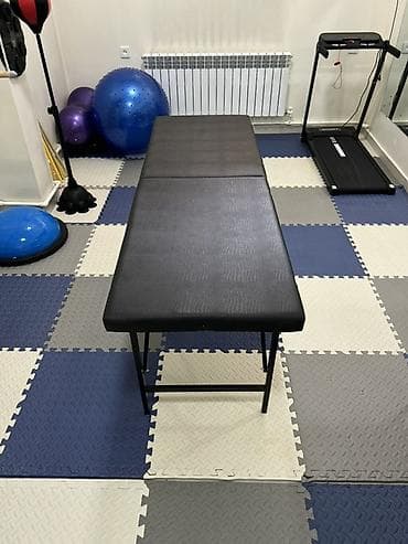 масажный кресло: Кушетка Складная массажная/косметологический стол, 2‑секционный — 3