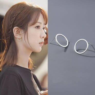 свадебные платья для покрытых: Серьги-кольца НС✨ Лаконичный дизайн в виде аккуратного круга делает — 2