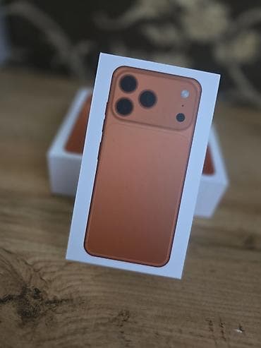 па 4: IPhone 17 Pro, Новый, 512 ГБ, Оранжевый, Чехол, 100 % — 2