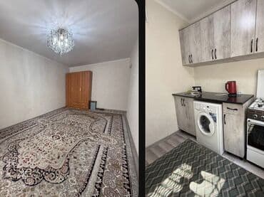 жалал абад квартира долгий срок: 1 комната, С мебелью полностью — 1