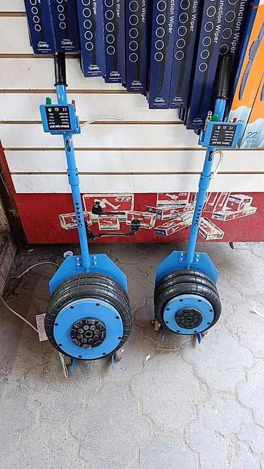 Пневмодомкрат «баллонный» (air bag jack) на колёсном основании - Тип at lalafo.kg Пневмодомкрат «баллонный» (air bag jack) на колёсном основании - Тип