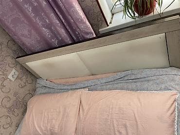 прикроватные тумбы купить: Спальный гарнитур, Новый, Шкаф, ДСП, цвет - Бежевый — 8