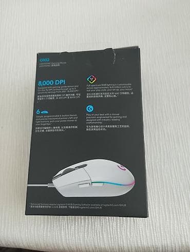 hyper x cloud: Игровая мышь Logitech G102 LIGHTSYNC (белая) - Оптический датчик — 2