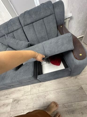 двуспальная кровать с подъемным механизмом: Раскладной диван — 2