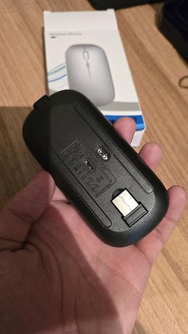 Настольные ПК и комплектующие: Беспроводная мышь (2.4 ГГц + Bluetooth), тонкий корпус - — 2