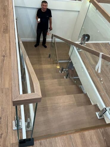 замена стекла межкомнатной двери: На заказ Лофт-перегородка, Бесплатная доставка — 9