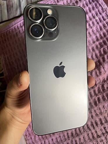 Техника и электроника: IPhone 13 Pro Max, 128 ГБ, Графит — 1