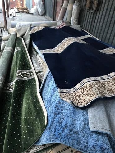 электронный коврик для намаза купить бишкек: Жайнамаз, Новый, Ковролин для мечети, цвет - Зеленый — 8