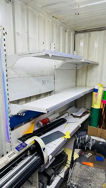 железная корзина: Металлические торговые стеллажи с полками - Конструкция — 1