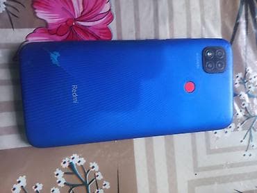 Redmi, Redmi 9C, Б/у, 32 ГБ, цвет - Синий, 2 SIM
