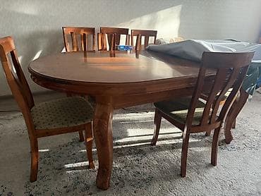 стол стулья буу: Продаю стол и 10 шт стулья б/у состояние хорошее — 1