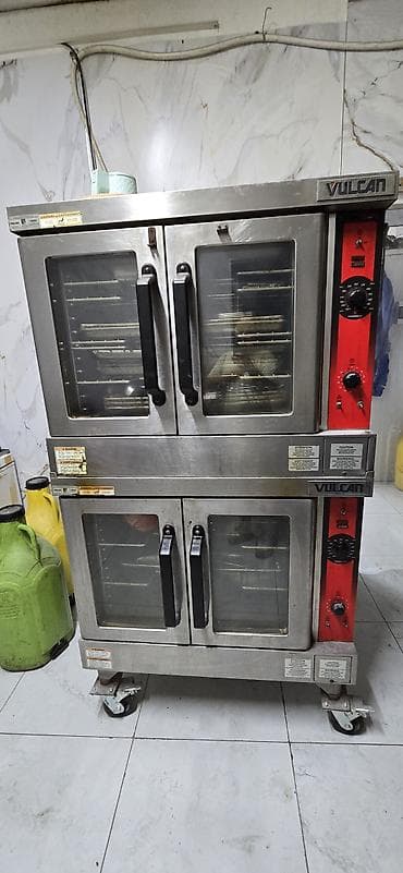 Өндүрүш үчүн жабдуулар: Профессиональная конвекционная печь VULCAN, сдвоенная (две независимые — 2