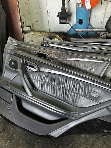 Желдетүү, муздатуу жана жылытуу: Комплект салона для Mercedes-Benz W210 черная кожа Avangart Сиденья — 2