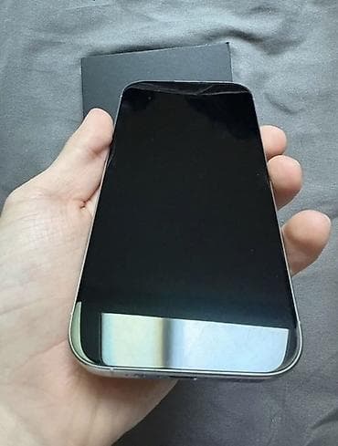 mate 20: IPhone 16 Pro, Б/у, 256 ГБ, White Titanium, Зарядное устройство, Защитное стекло, Чехол, 98 % — 2