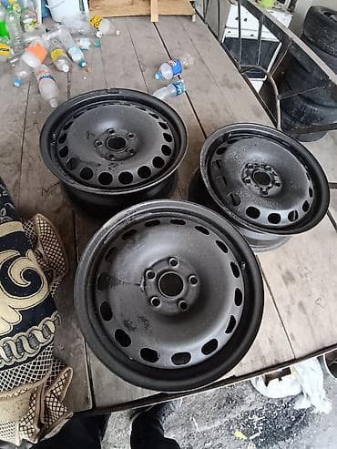 215 65 16 с: Колеса в сборе R 16, Б/у, Комплект, Железные, отверстий - 5 — 2